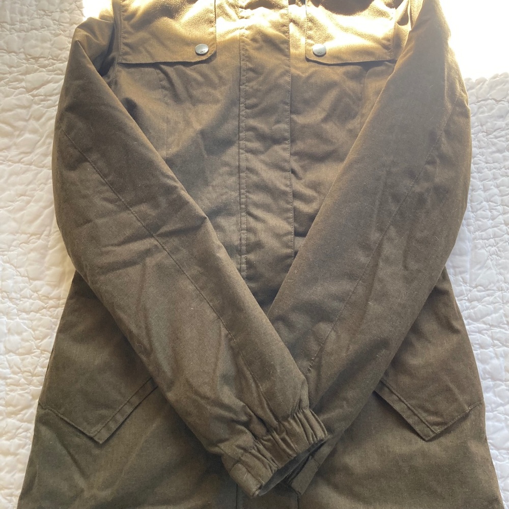 O'Neill Hooded Jacket Shell Adventure Series Size XS Olive Green - Picture 6 of 16